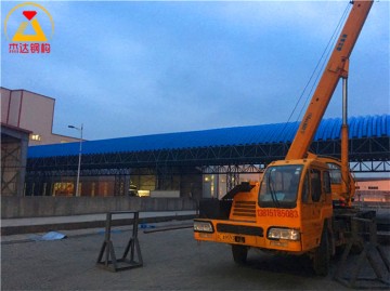 江蘇揚(yáng)中中海糧油無梁通道新建工程